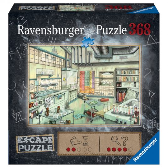 Ravensburger puzzle, laboratorio dell'alchimista, escape the puzzle, 368 pezzi - Ravensburger