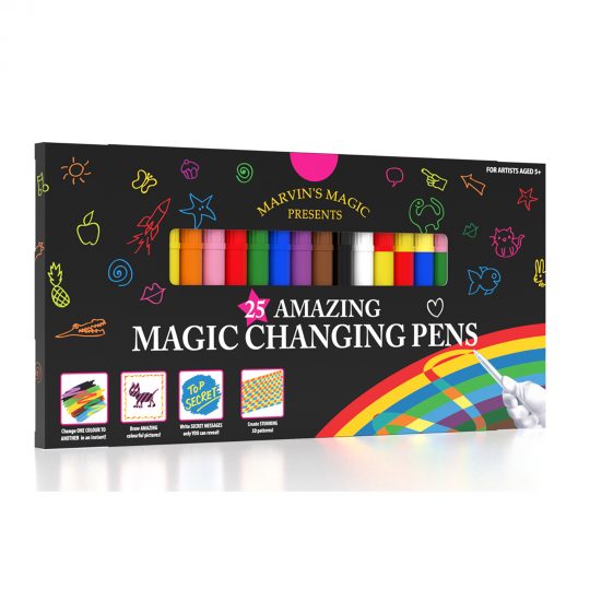 Penne magiche cambia colore (25 pezzi) - Marvin's Magic