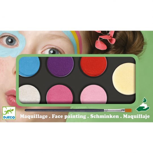 Palette 6 colours - Sweet - Djeco