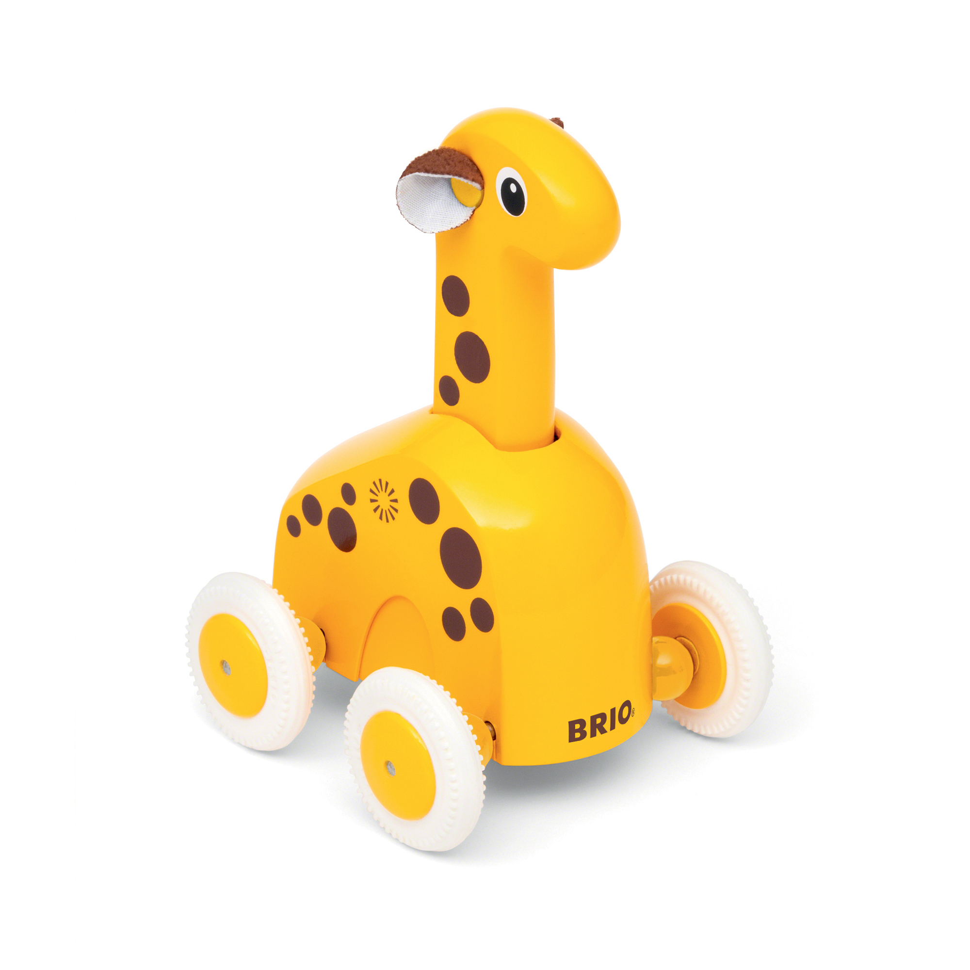 Brio giraffa premi e via, gioco per la prima infanzia - Brio