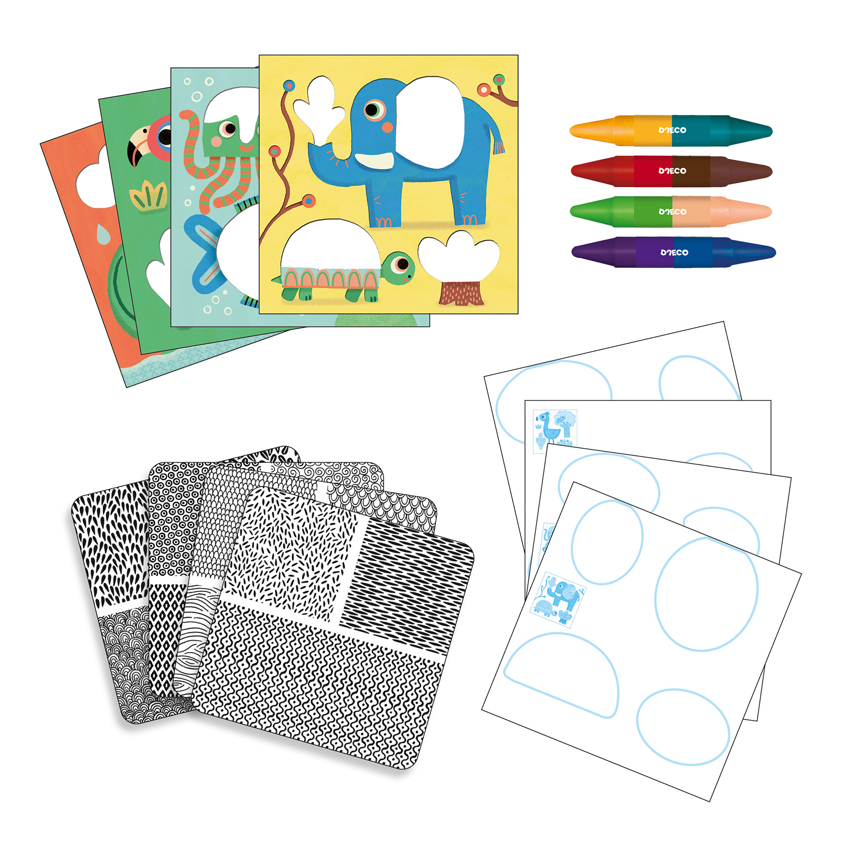 Kit creativo magalis friends - Djeco