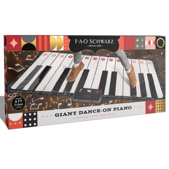 Tappeto musicale Giant Dance on Piano Mat - FAO Schwarz