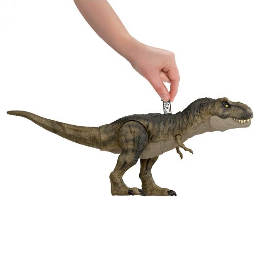 Jurassic World Dinosauro T-rex Devasta e Divora - Jurassic World