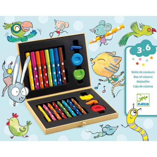 Box of colours for toddlers - Djeco