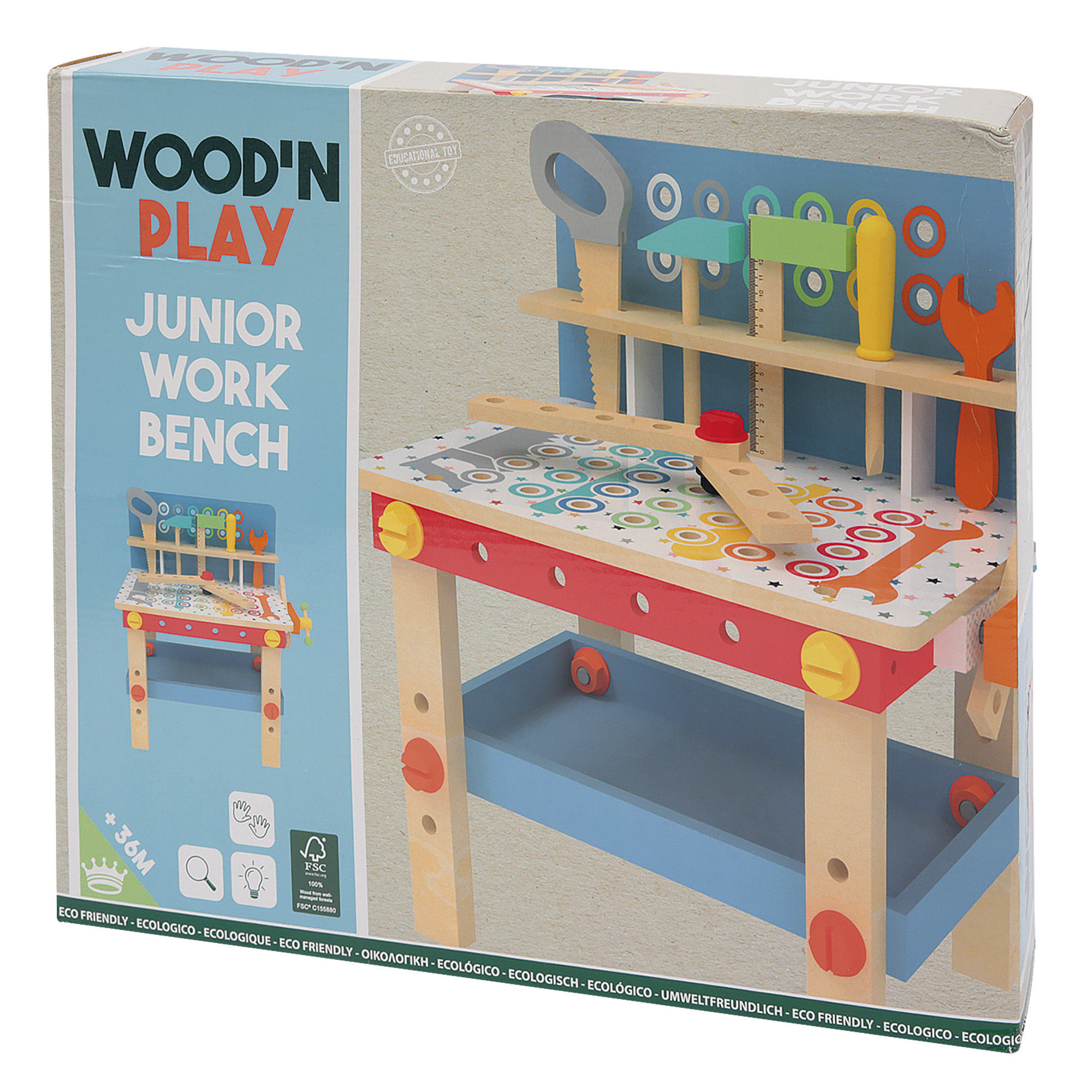 Banchetto lavoro Wood n' Play - Wood n' Play