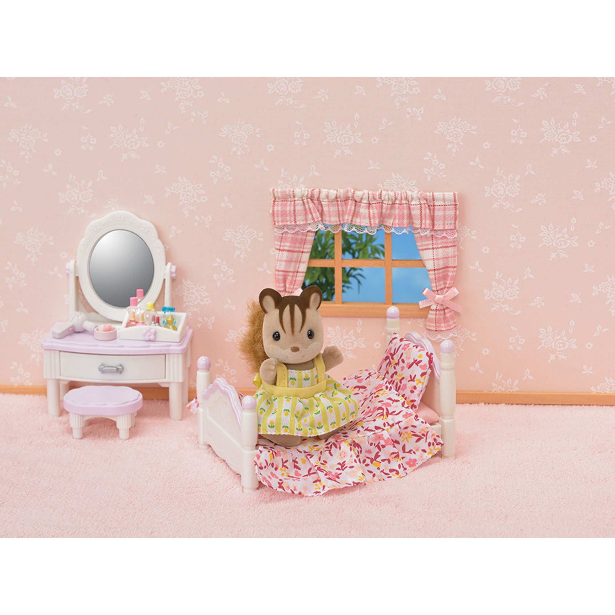 Set tavolino beauty e camera da letto - Sylvanian Families