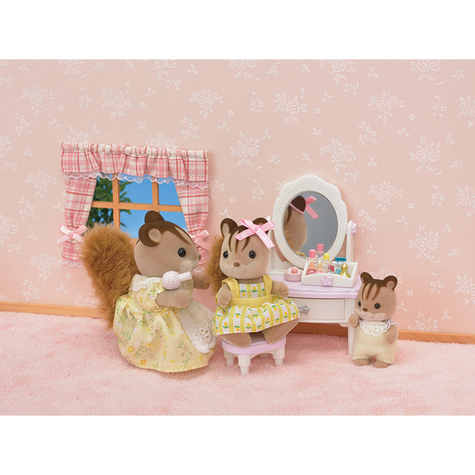 Set tavolino beauty e camera da letto - Sylvanian Families