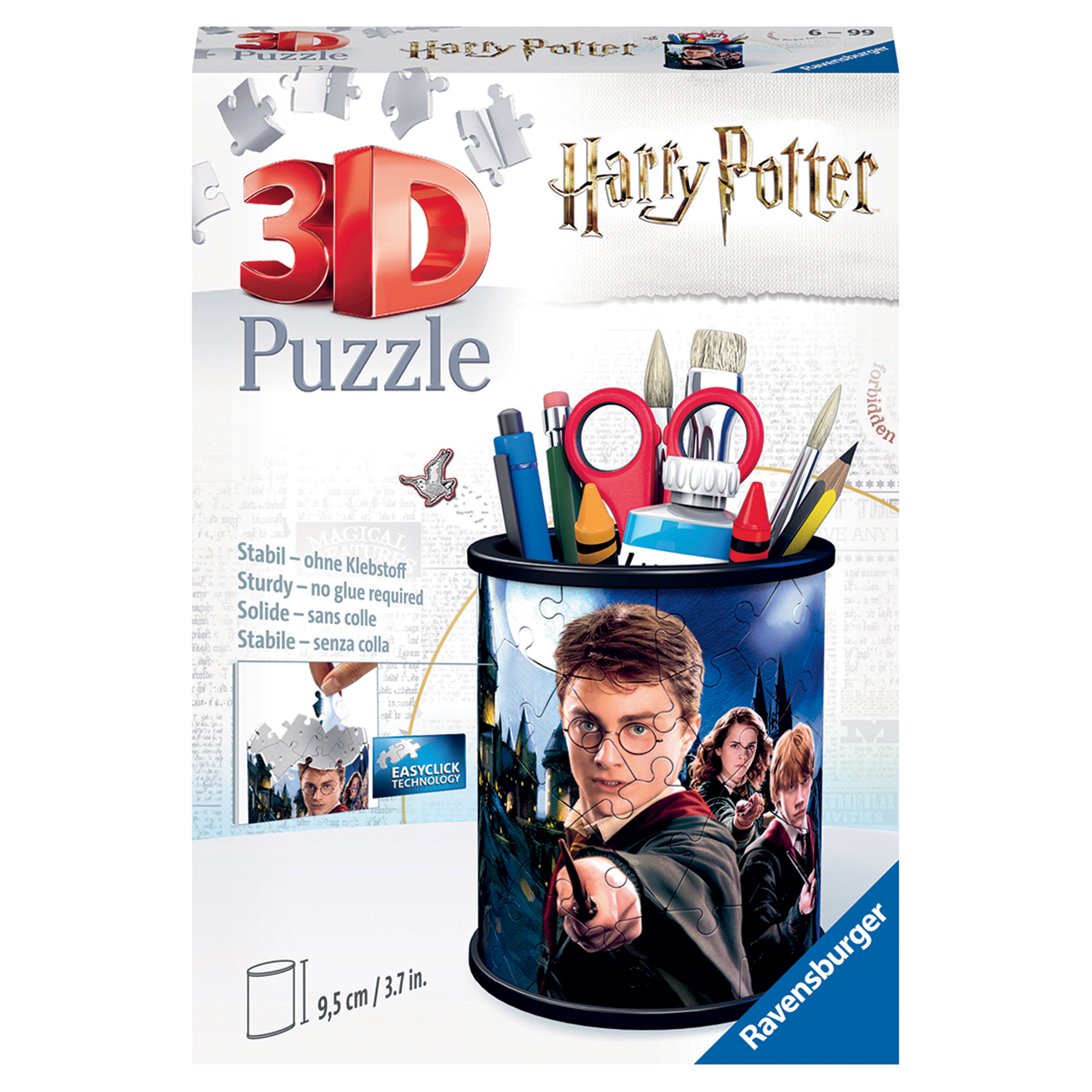 Ravensburger 3D Puzzle portapenne Harry Potter, 54 pezzi - Harry Potter, Ravensburger