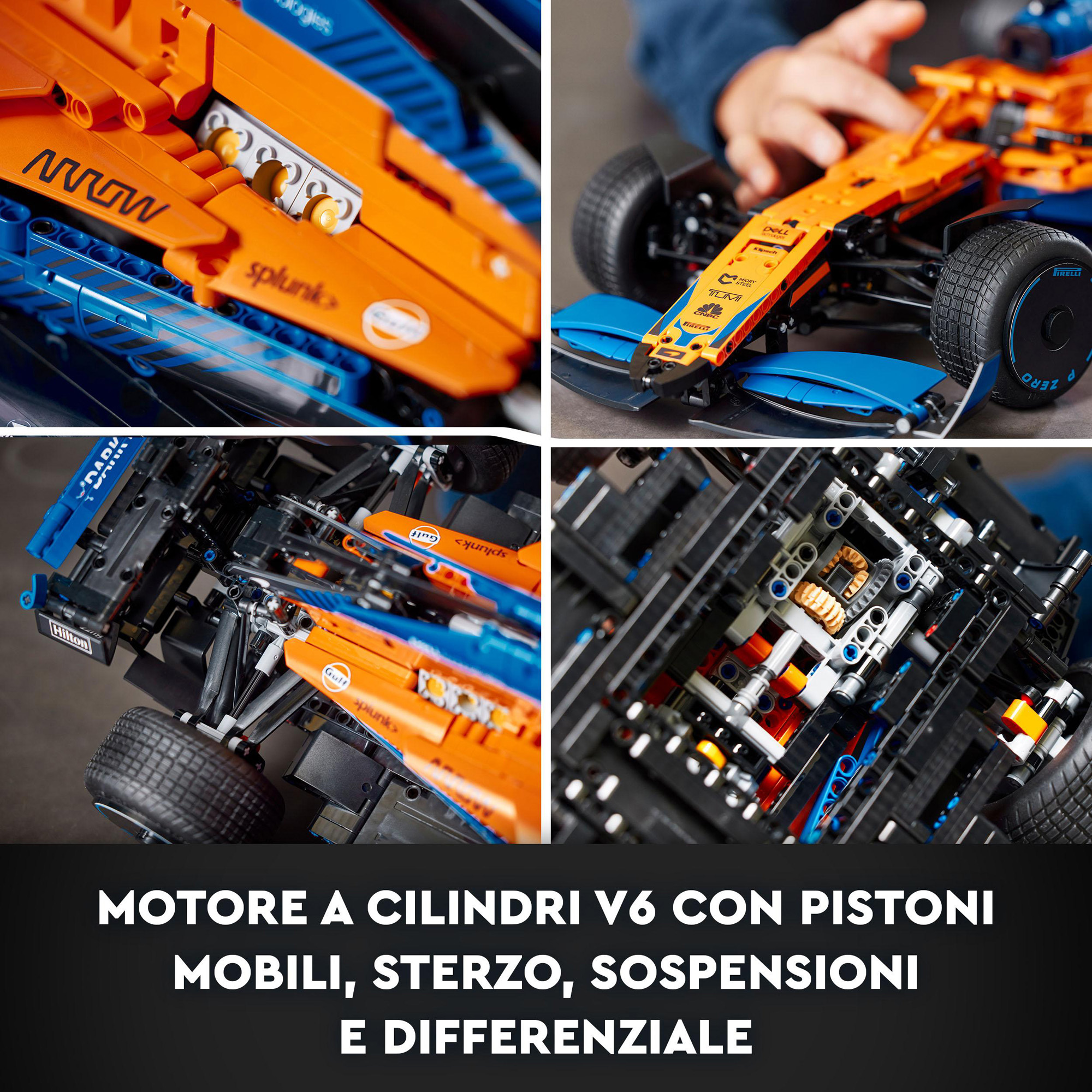 LEGO Technic 42141 Monoposto McLaren Formula 1 2022 - LEGO