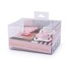 Set di ciucci con portaciuccio rosa per My FAO Doll 40 cm - FAO Schwarz