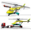 LEGO 60343 City Great Vehicles Trasportatore di Elicotteri di Salvataggio - LEGO