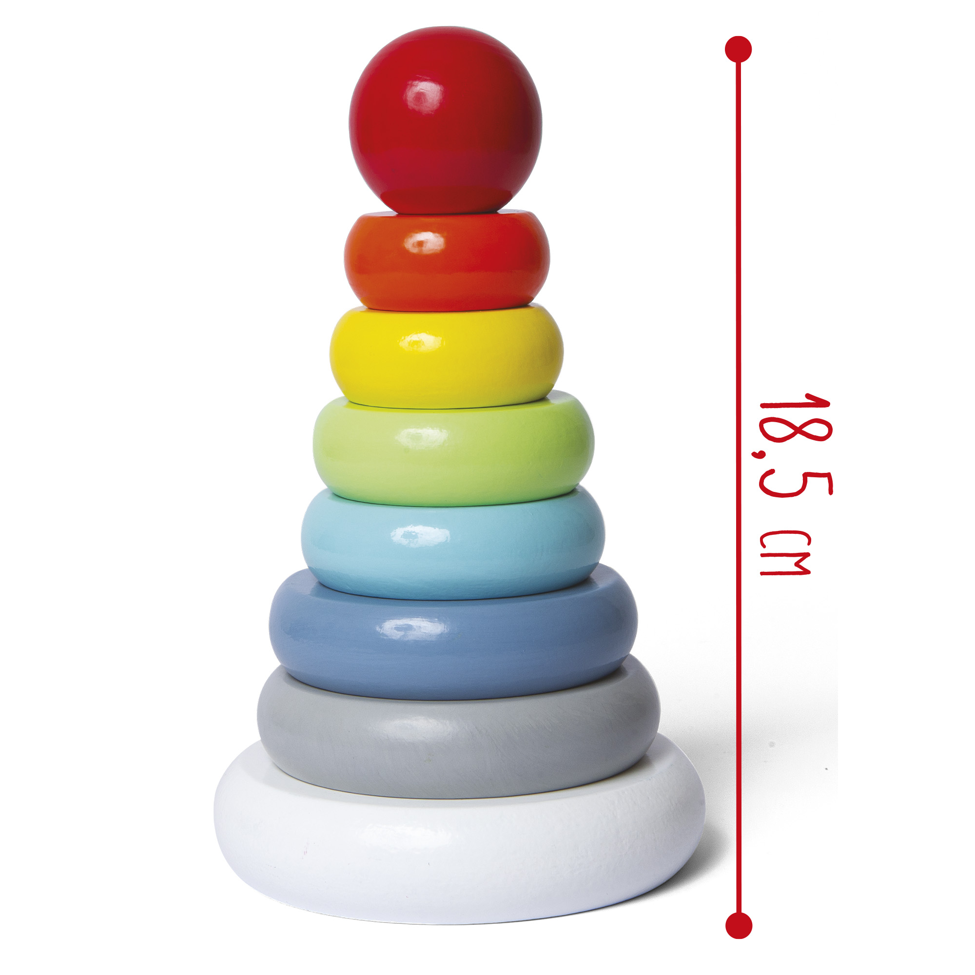 Torre arcobaleno wood n' play - Wood n’ Play