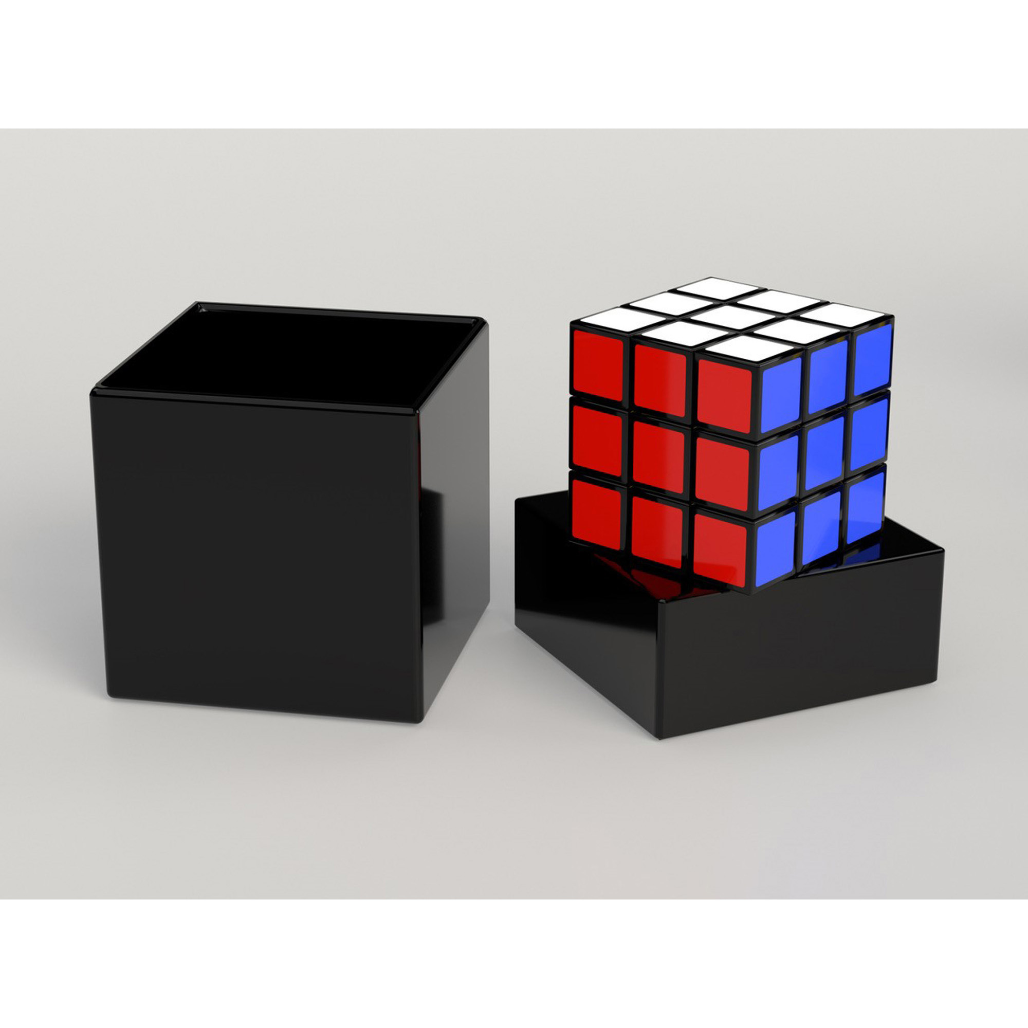RUBIKS Cubo Rubix Magic Rubic Mente Gioco Classico Puzzle Bambini/Adulti 