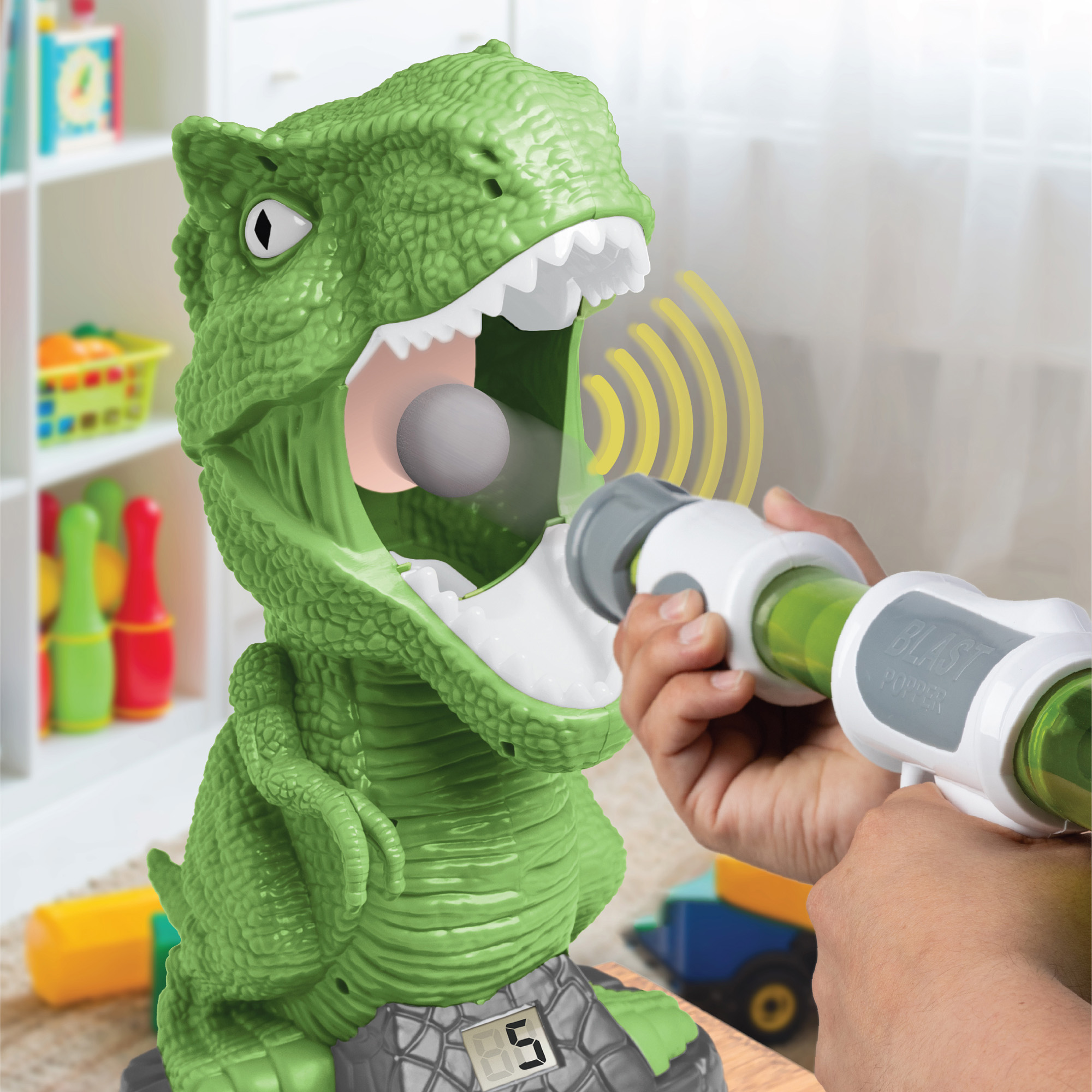 Gioco interattivo dai da mangiare al t-rex - Discovery Toys