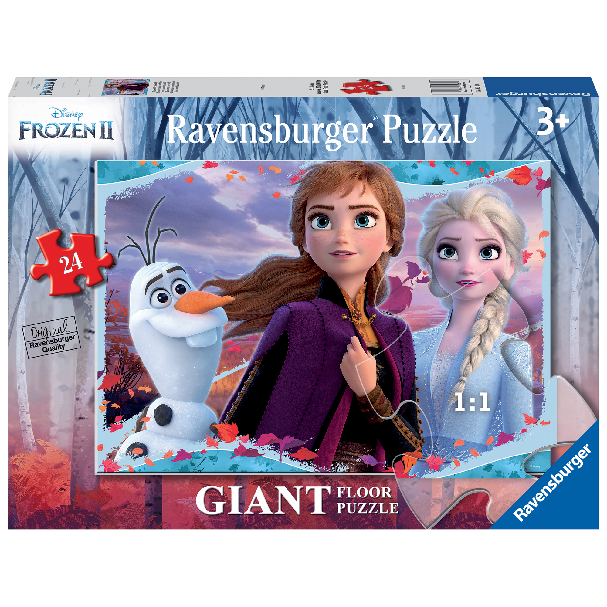 Ravensburger puzzle 24 pezzi giant frozen 2 - Ravensburger
