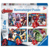 Ravensburger puzzle 4 in a box – avengers, 24 pezzi - Ravensburger