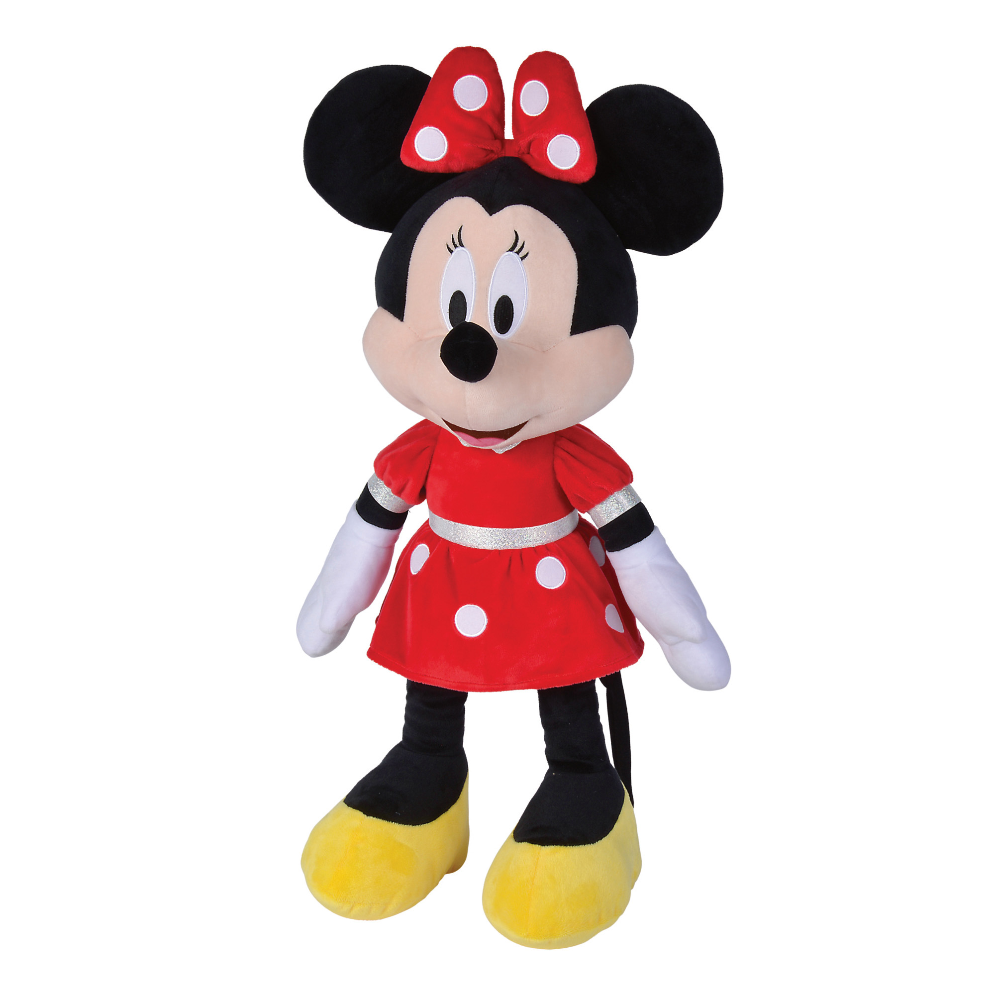 Peluche minnie abito rosso 61 cm - Disney