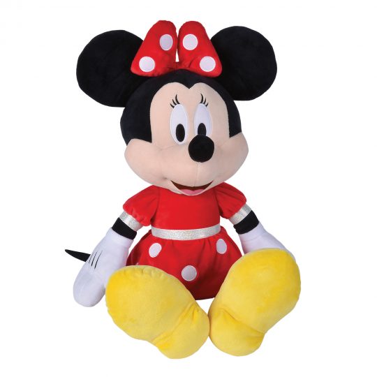 Peluche minnie abito rosso 61 cm - Disney