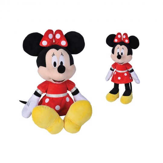 Peluche minnie abito rosso 61 cm - Disney