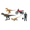 Jurassic World™ Owen e la Fuga del Dinosauro, con 3 dinosauri e personaggio - Jurassic World