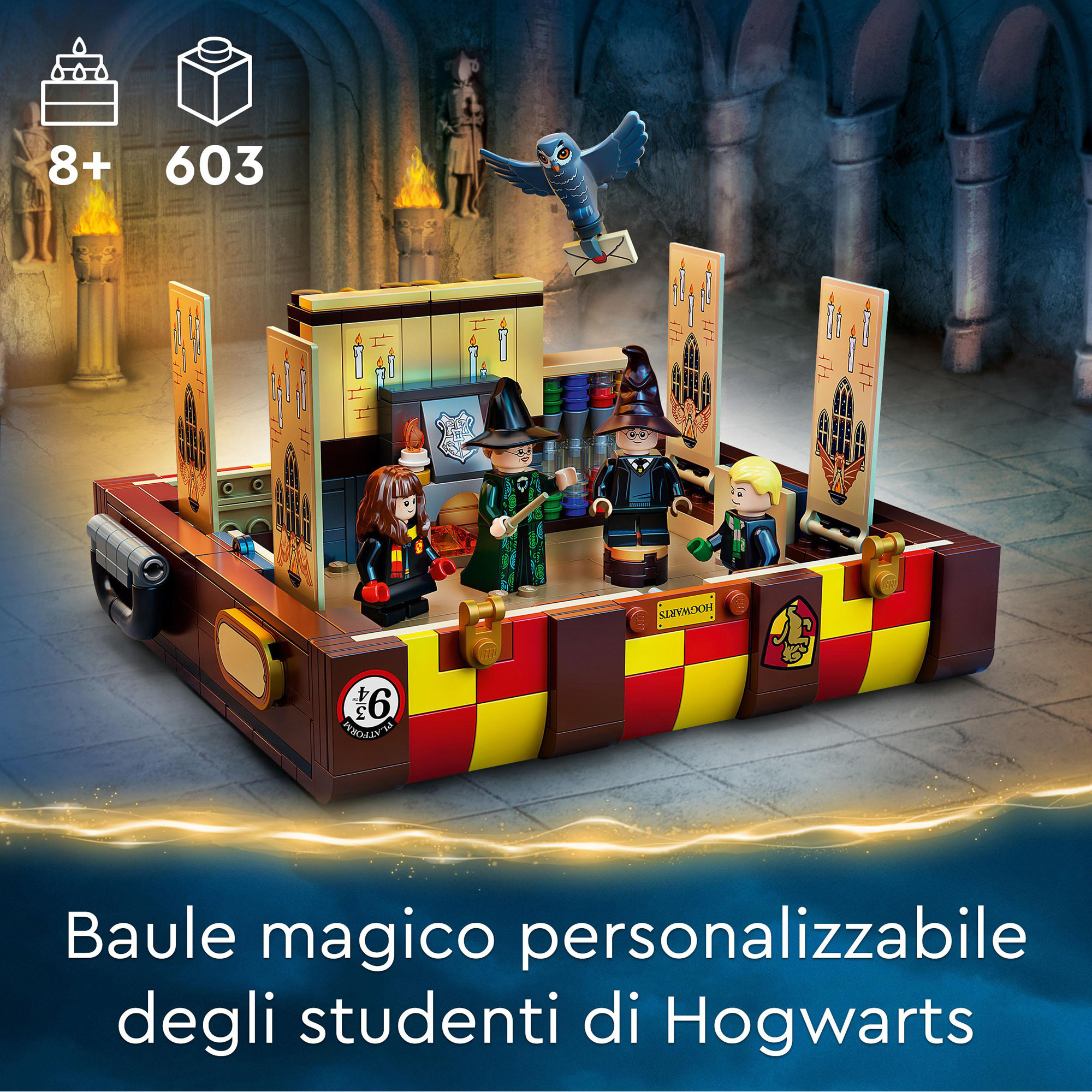 LEGO Harry Potter 76399 Il Baule Magico di Hogwarts - Harry Potter, LEGO
