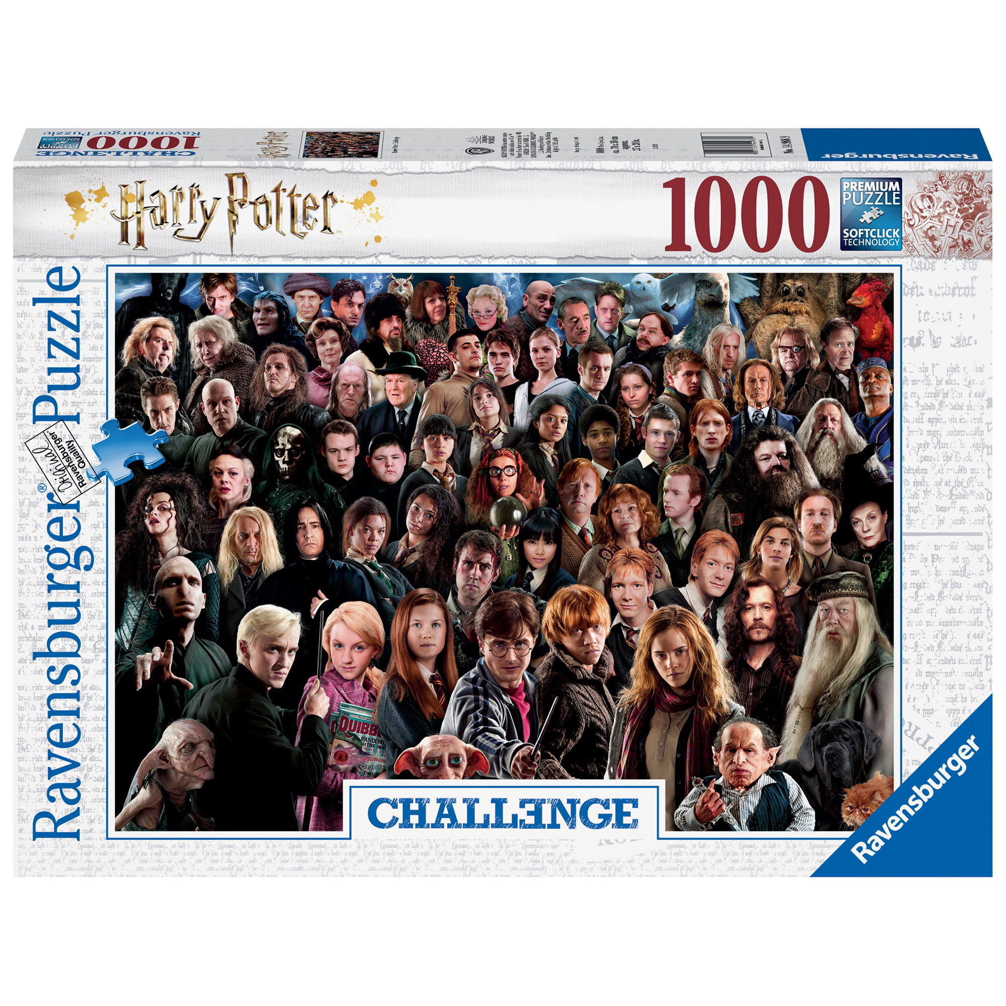 Ravensburger puzzle Harry Potter Challenge 1000 pezzi - Harry Potter, Ravensburger