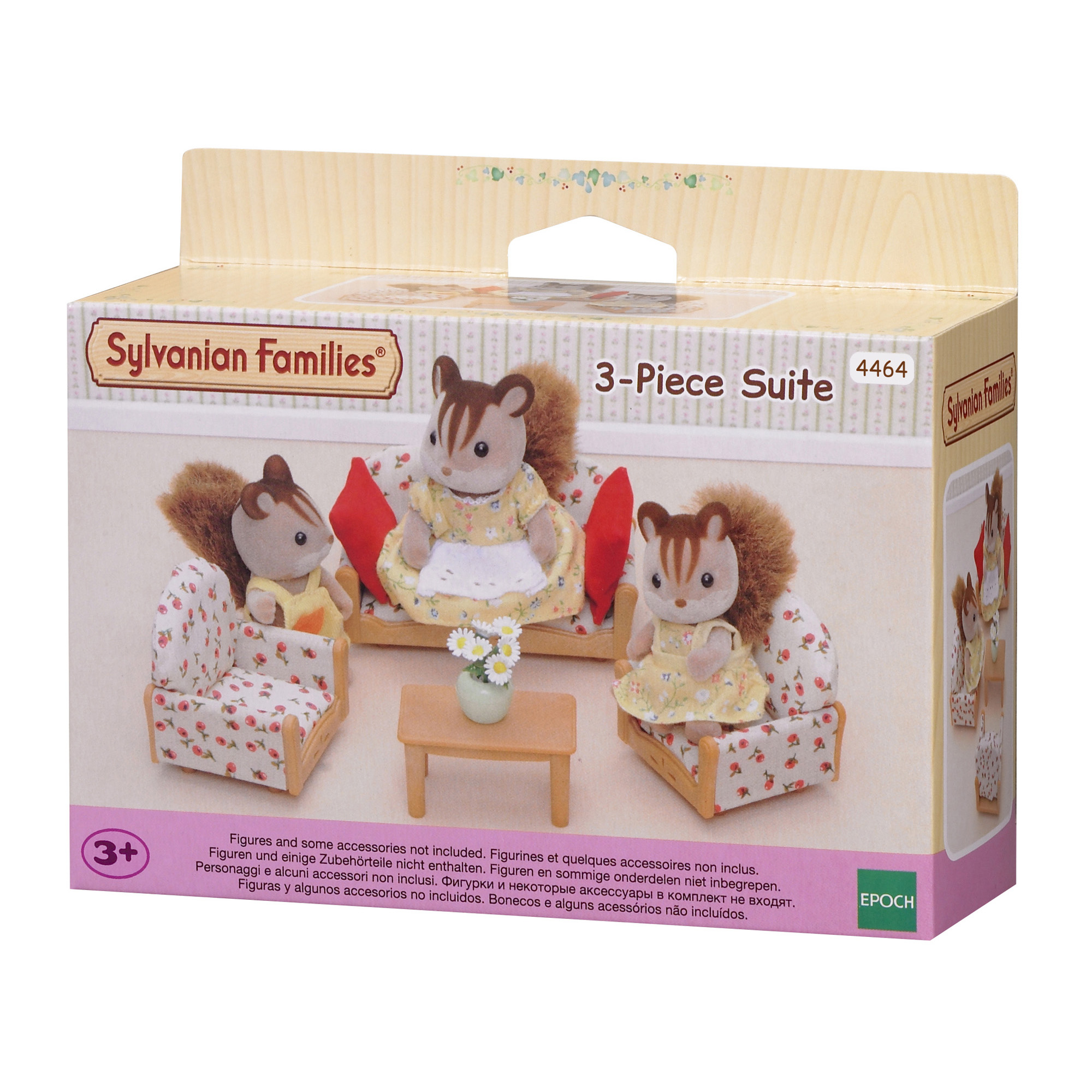 Divano, 2 poltrone e tavolino - Sylvanian Families