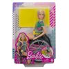 Barbie Fashionista con sedia a rotelle e lunghi capelli biondi - Barbie