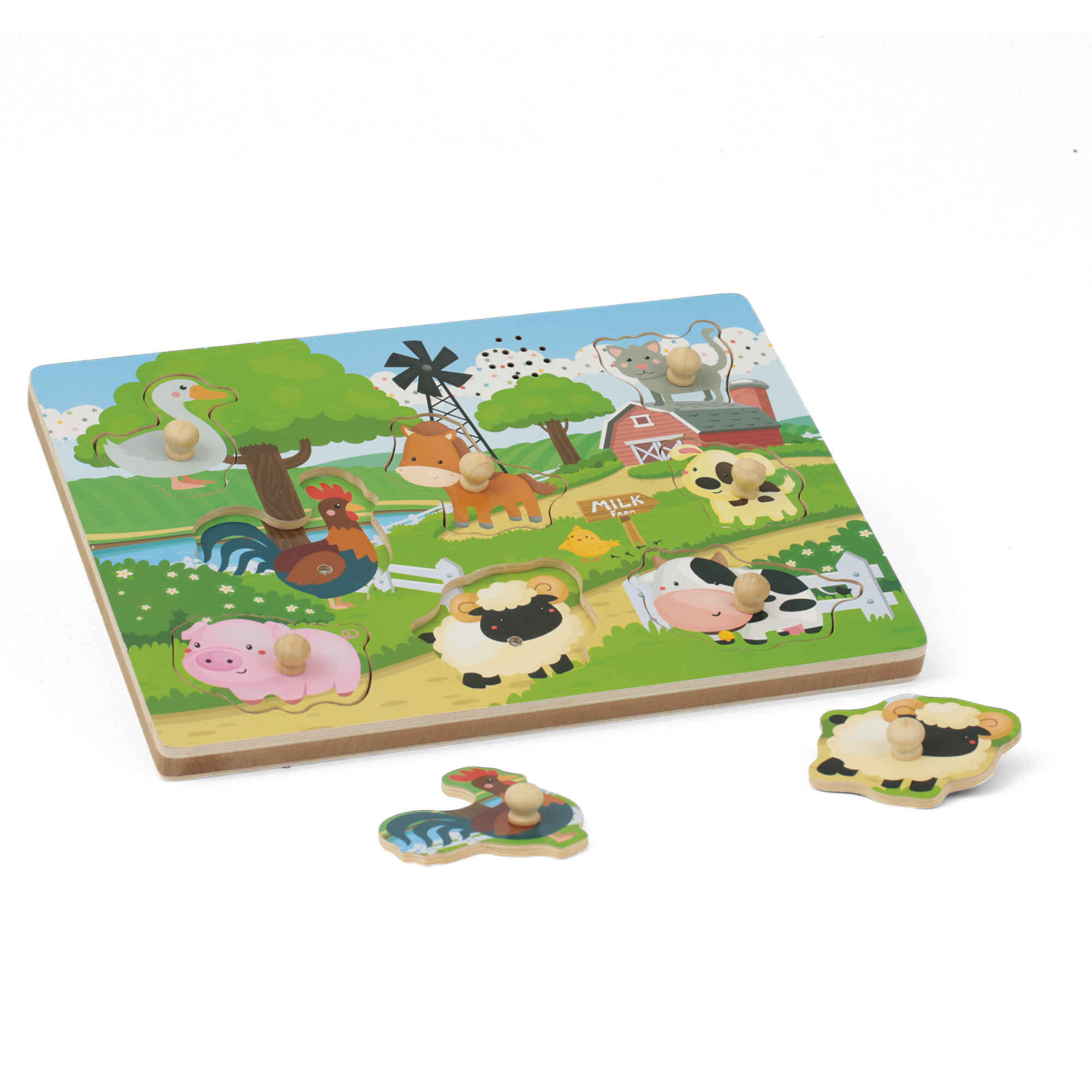 Puzzle sonoro assortito Wood n' Play - Wood n' Play