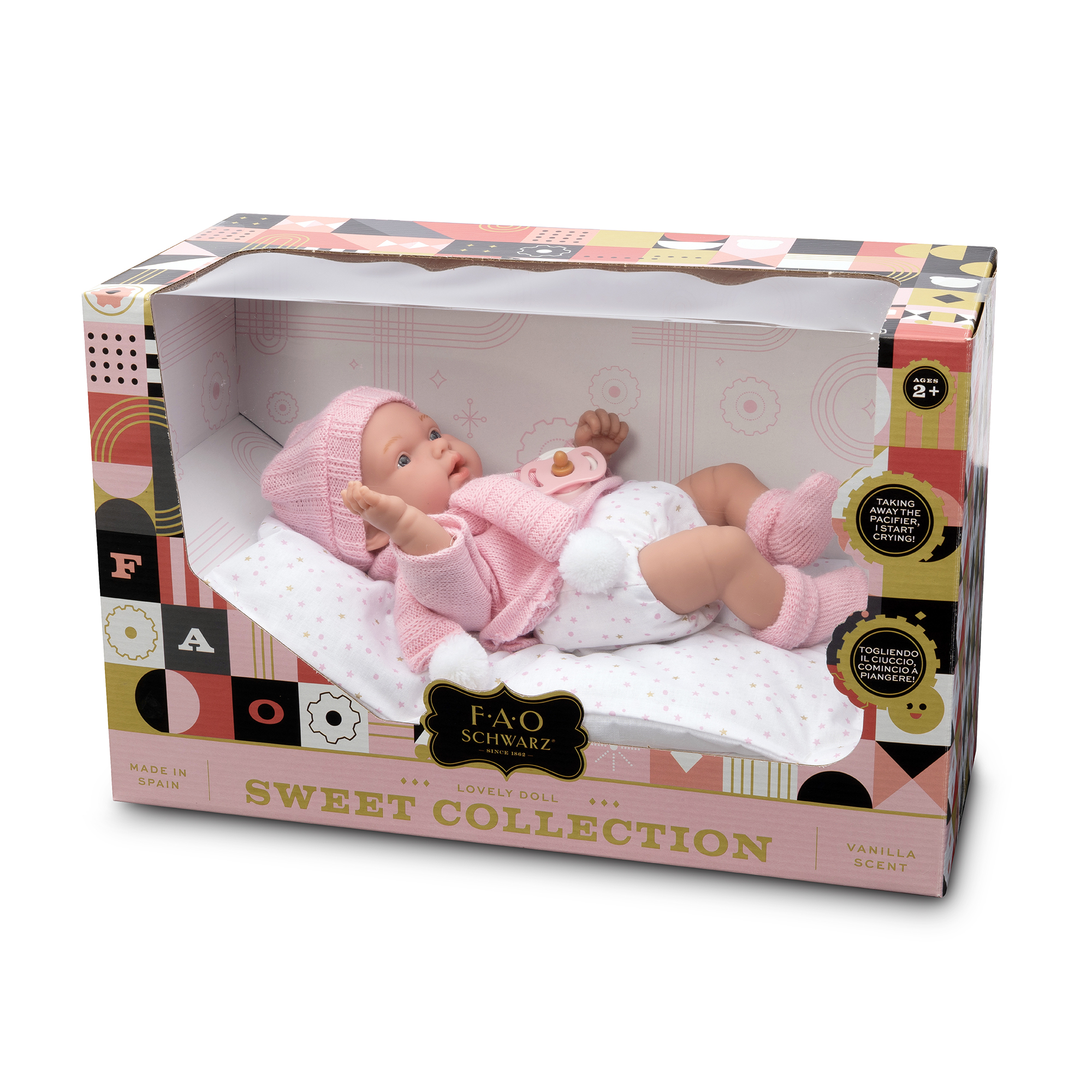 Bambola Pink Elegance Sweet Collection 28 cm - FAO Schwarz