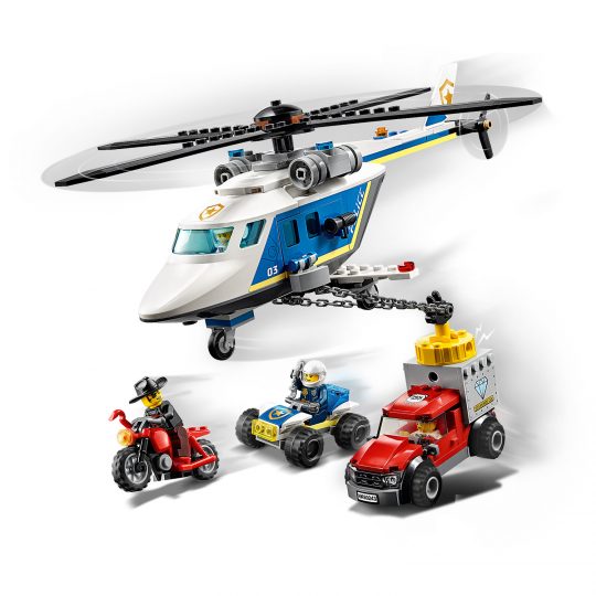 LEGO 60243 City Inseguimento sull’Elicottero della Polizia - LEGO