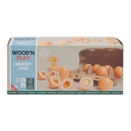 Memory Eggs (confezione uova) Wood n' Play - Wood n' Play