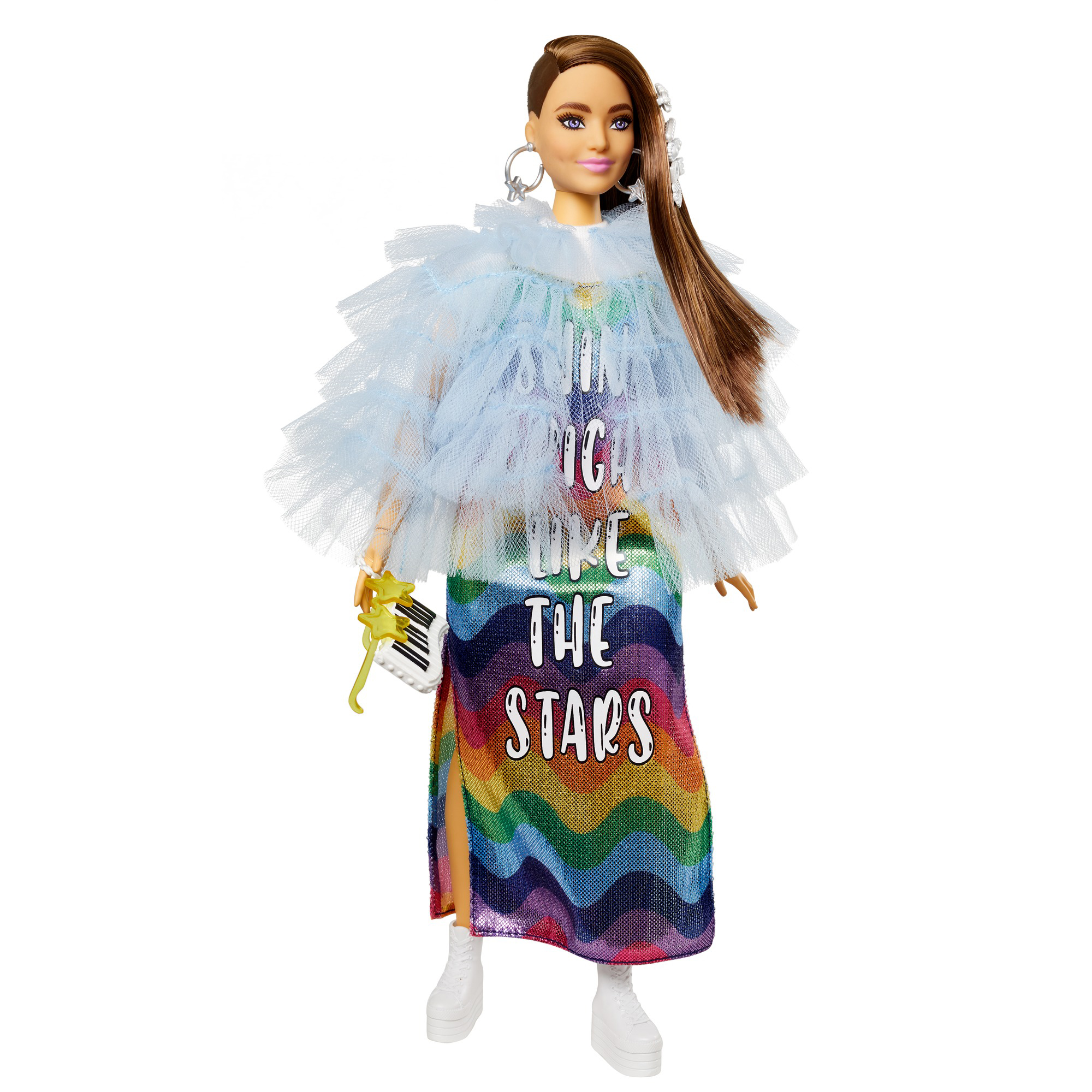 Costume Barbie arcobaleno da bambina per 38,00 €