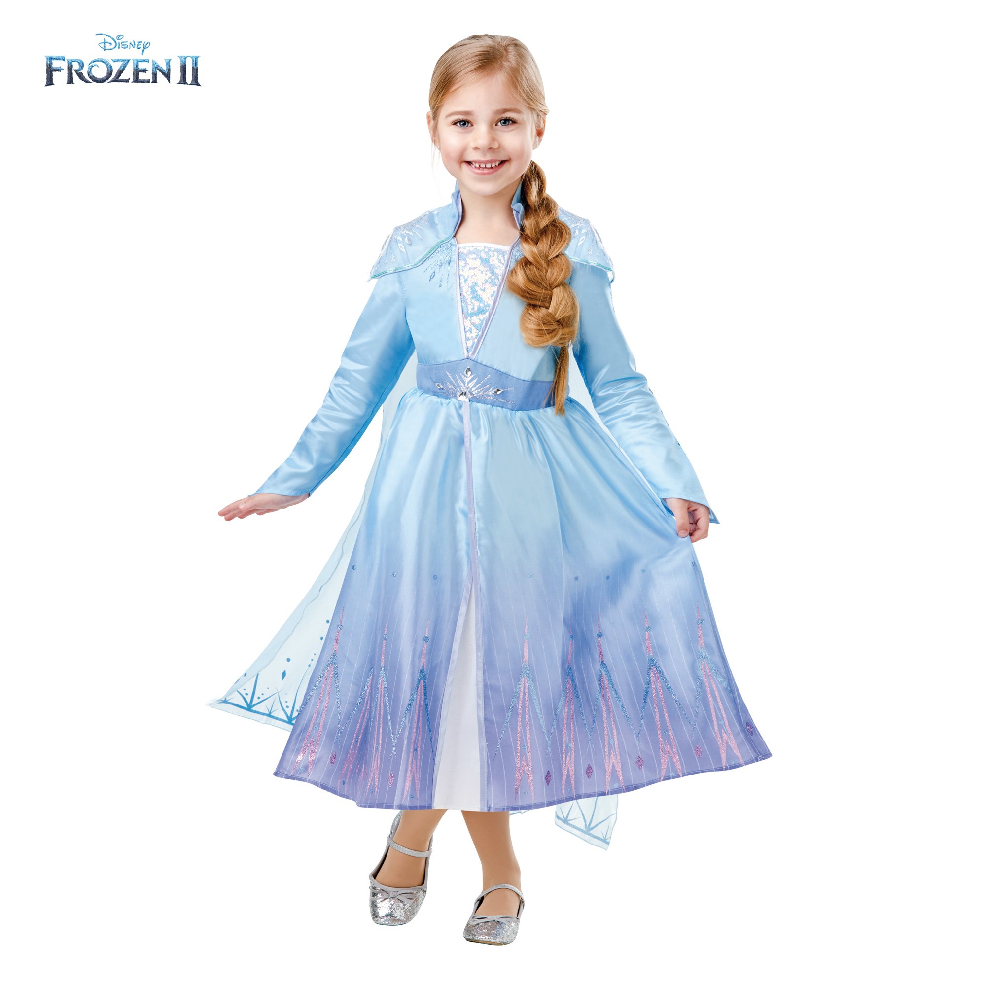 Cofanetto Costume e treccia di Anna Frozen 2™ bambina: Costumi bambini,e  vestiti di carnevale online - Vegaoo