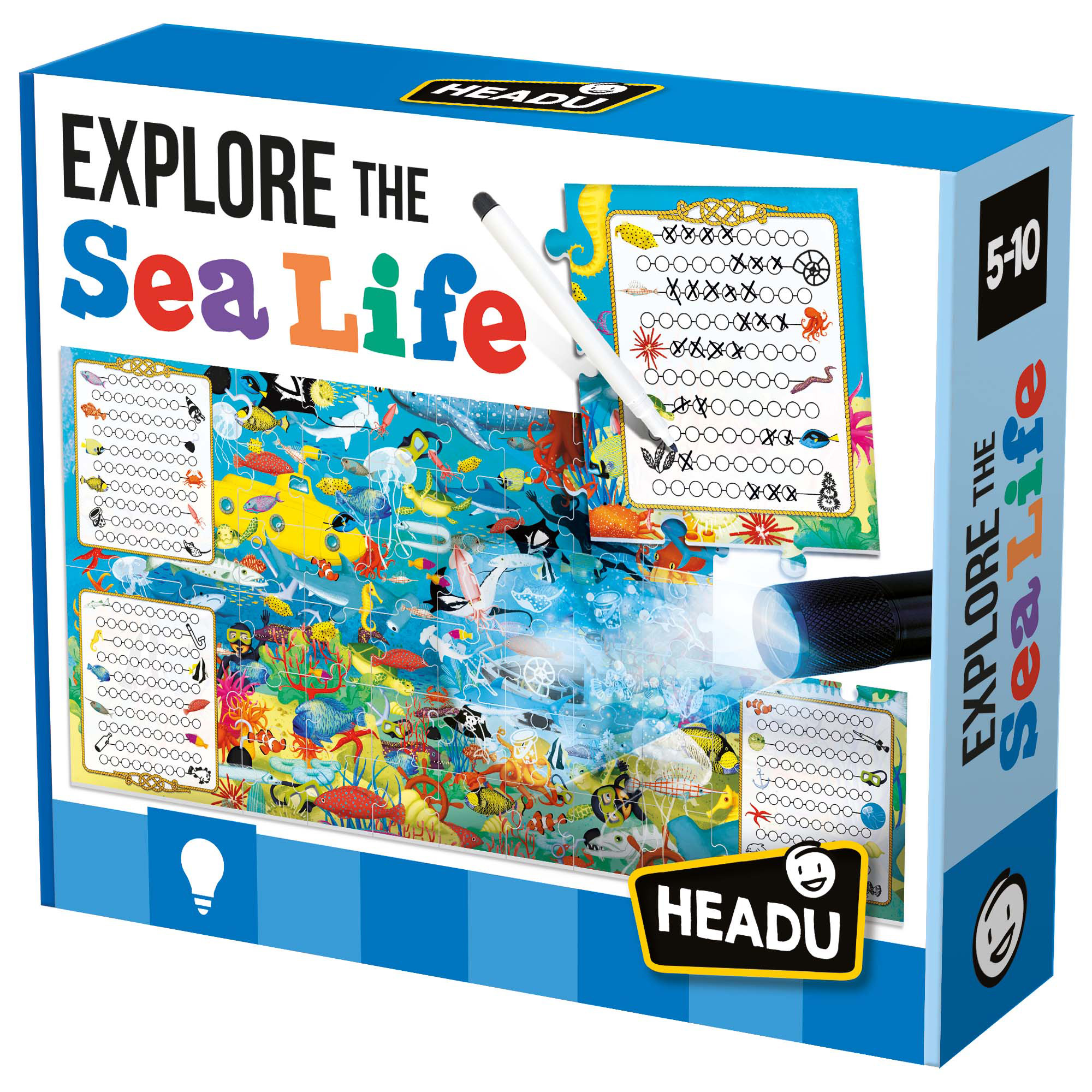 Explore the Sea Life - Headu