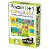 Puzzle 8+1 Dinosaurs - Headu