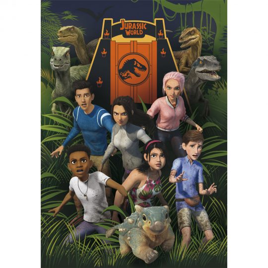 Puzzle 104 pezzi Jurassic World Camp Cretaceous - Clementoni, Jurassic World