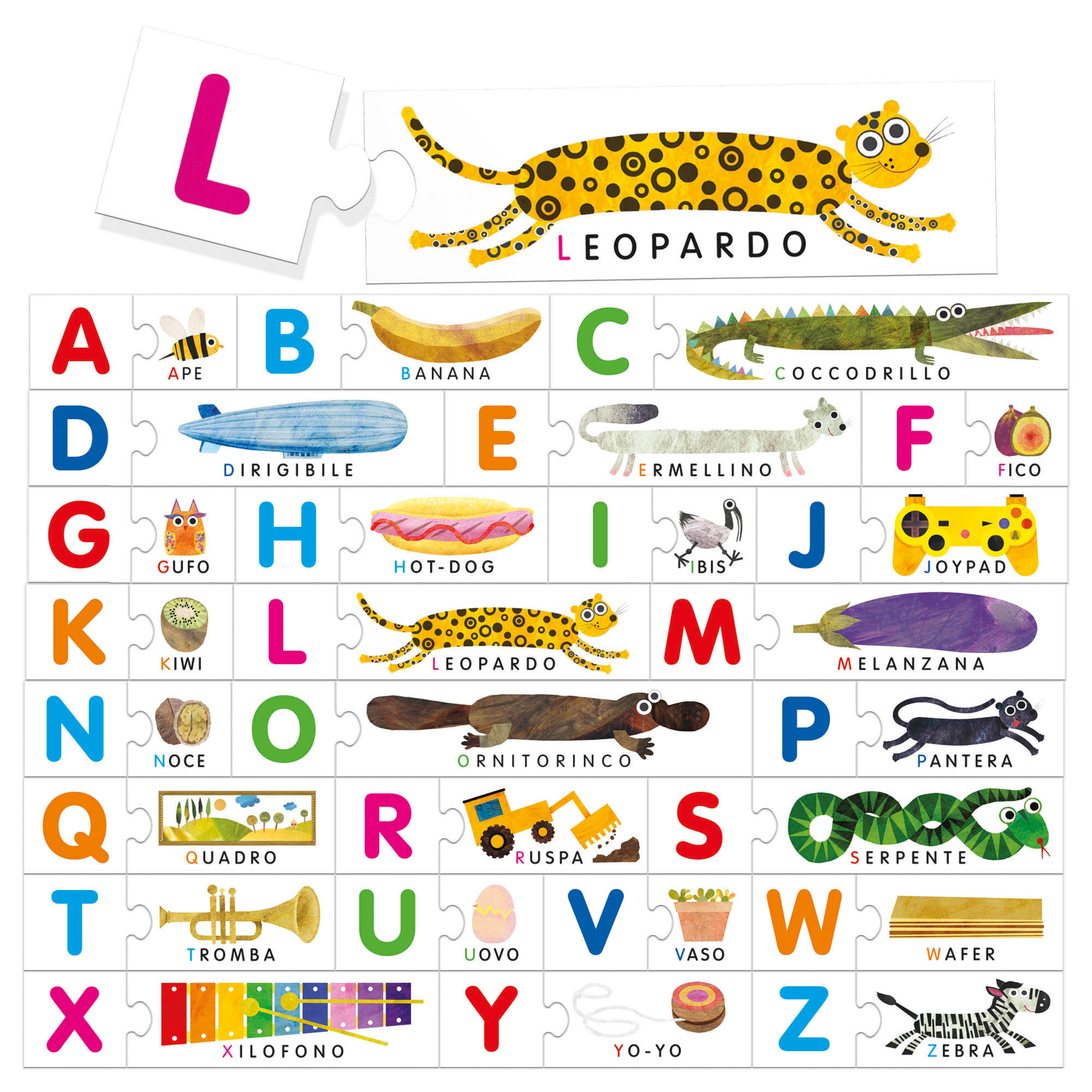 Alfabeto Tattile Montessori - Headu