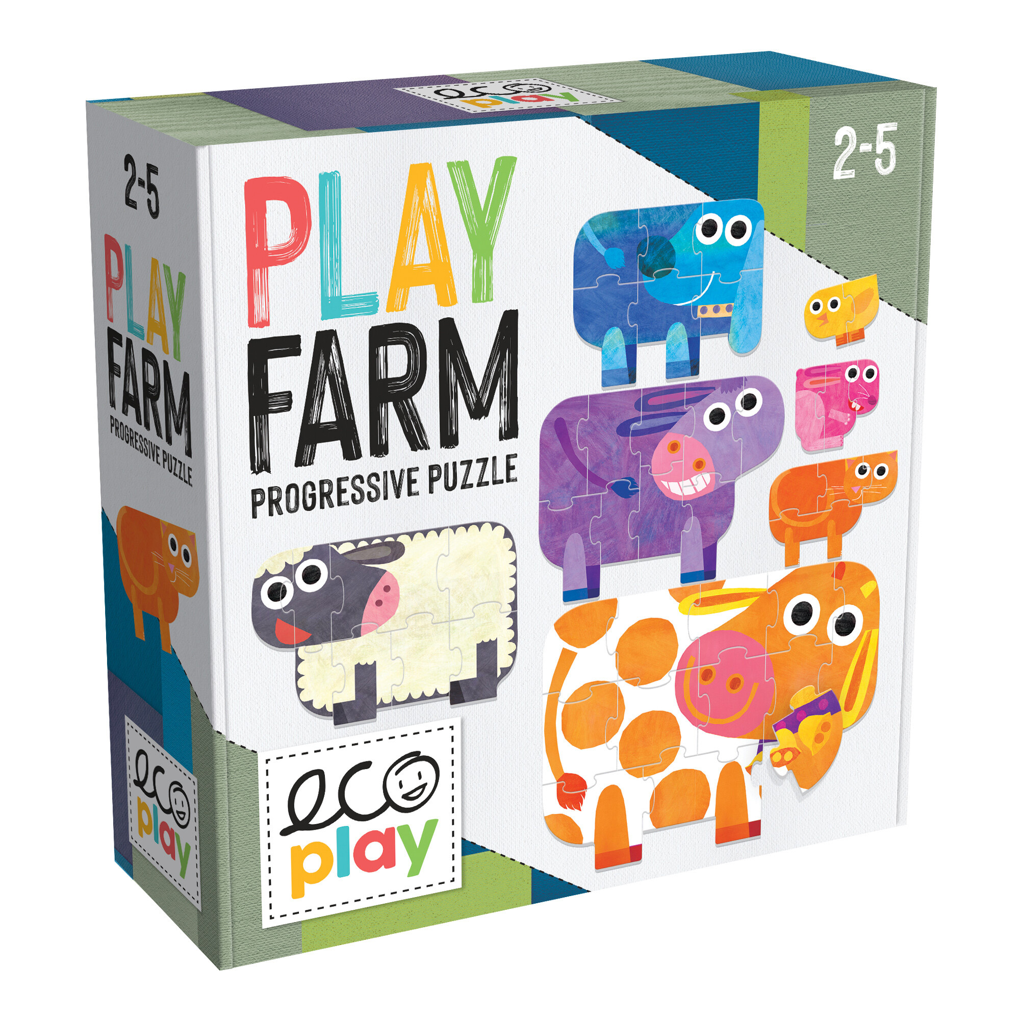Play Farm Progressive Puzzle - Ecoplay