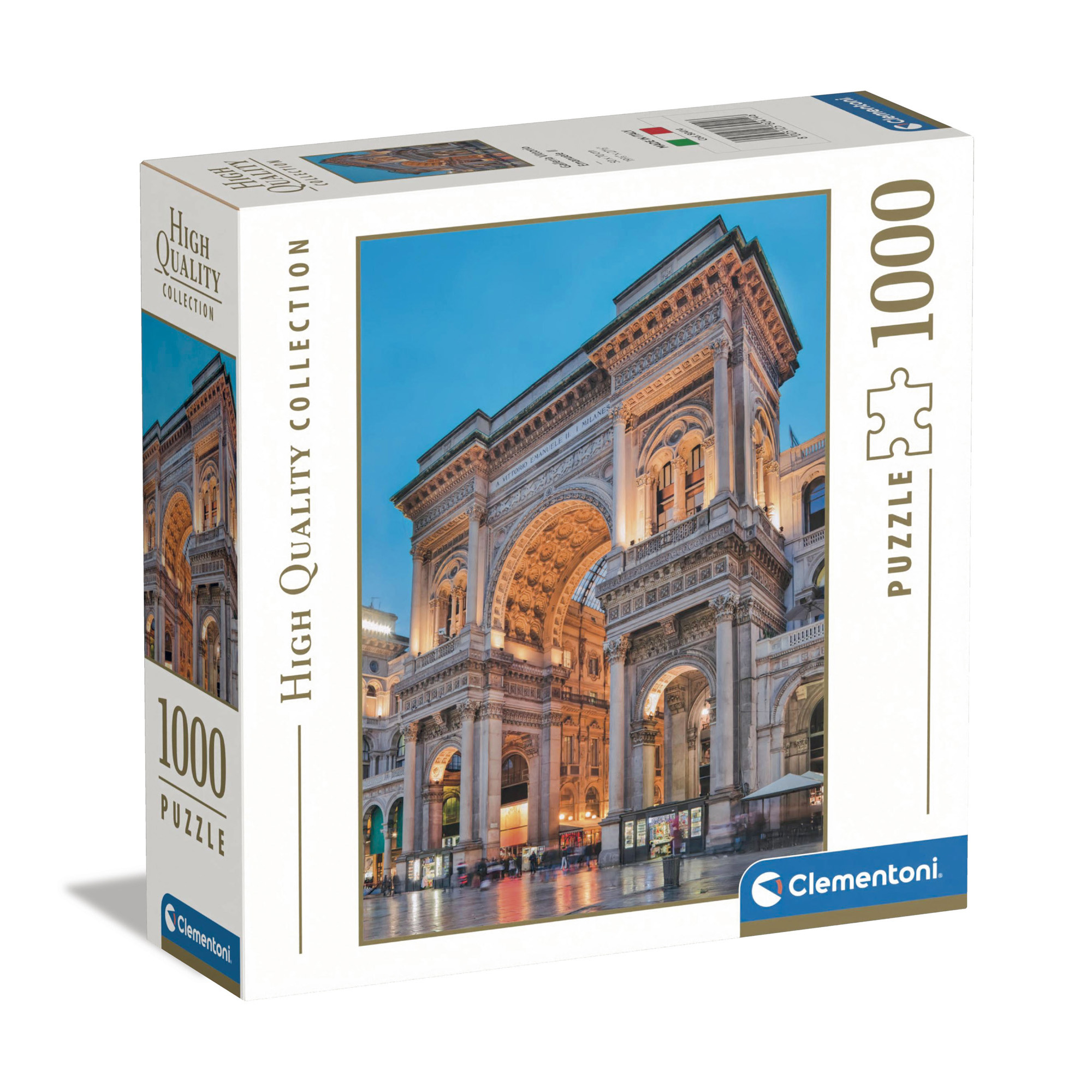 Puzzle Galleria Vittorio Emanuele 1000 pezzi - Clementoni