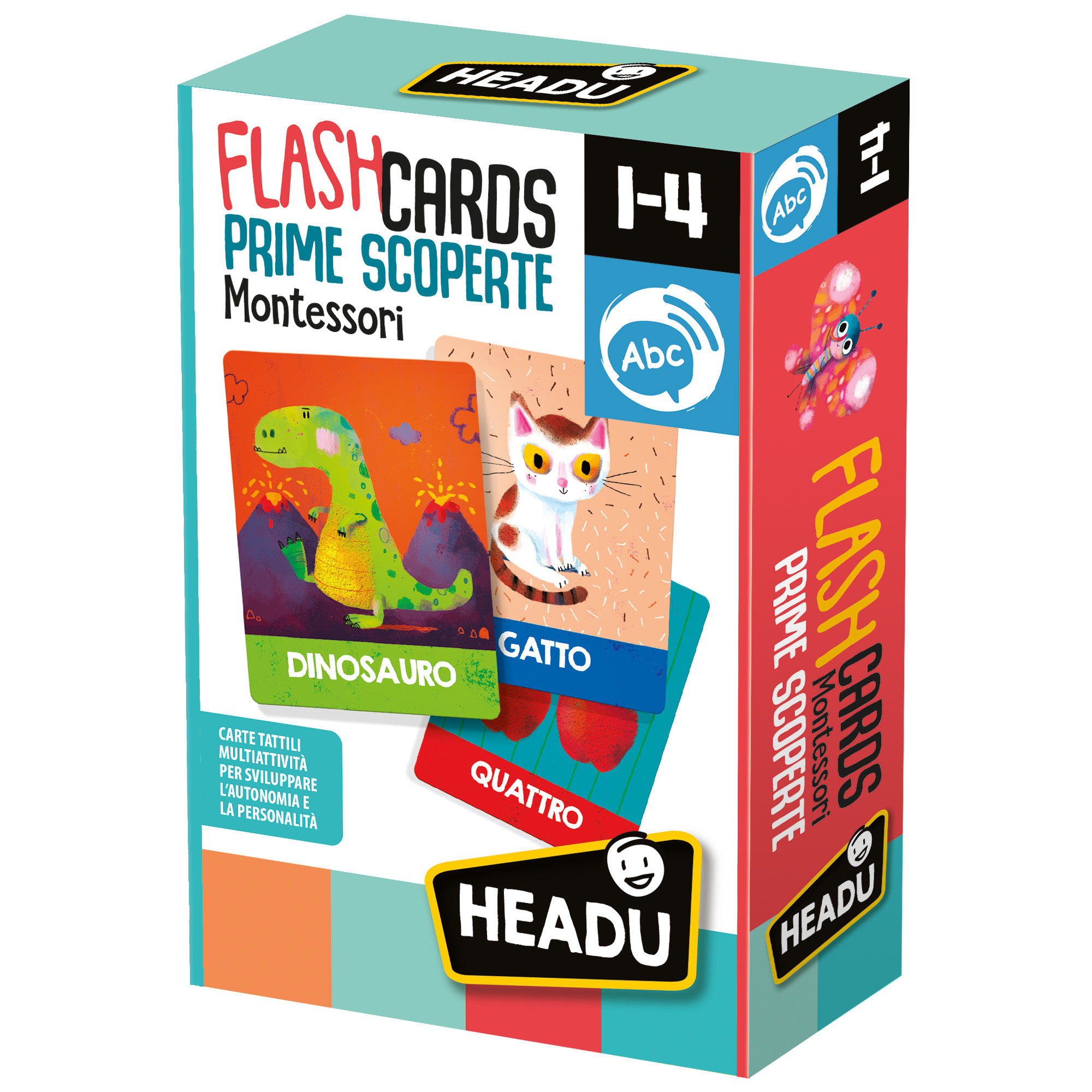 Flashcards Montessori Prime Scoperte - Headu