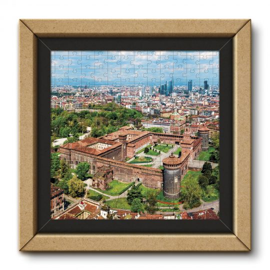 Puzzle 250 pezzi Frame Me Up  Castello Sforzesco - Clementoni
