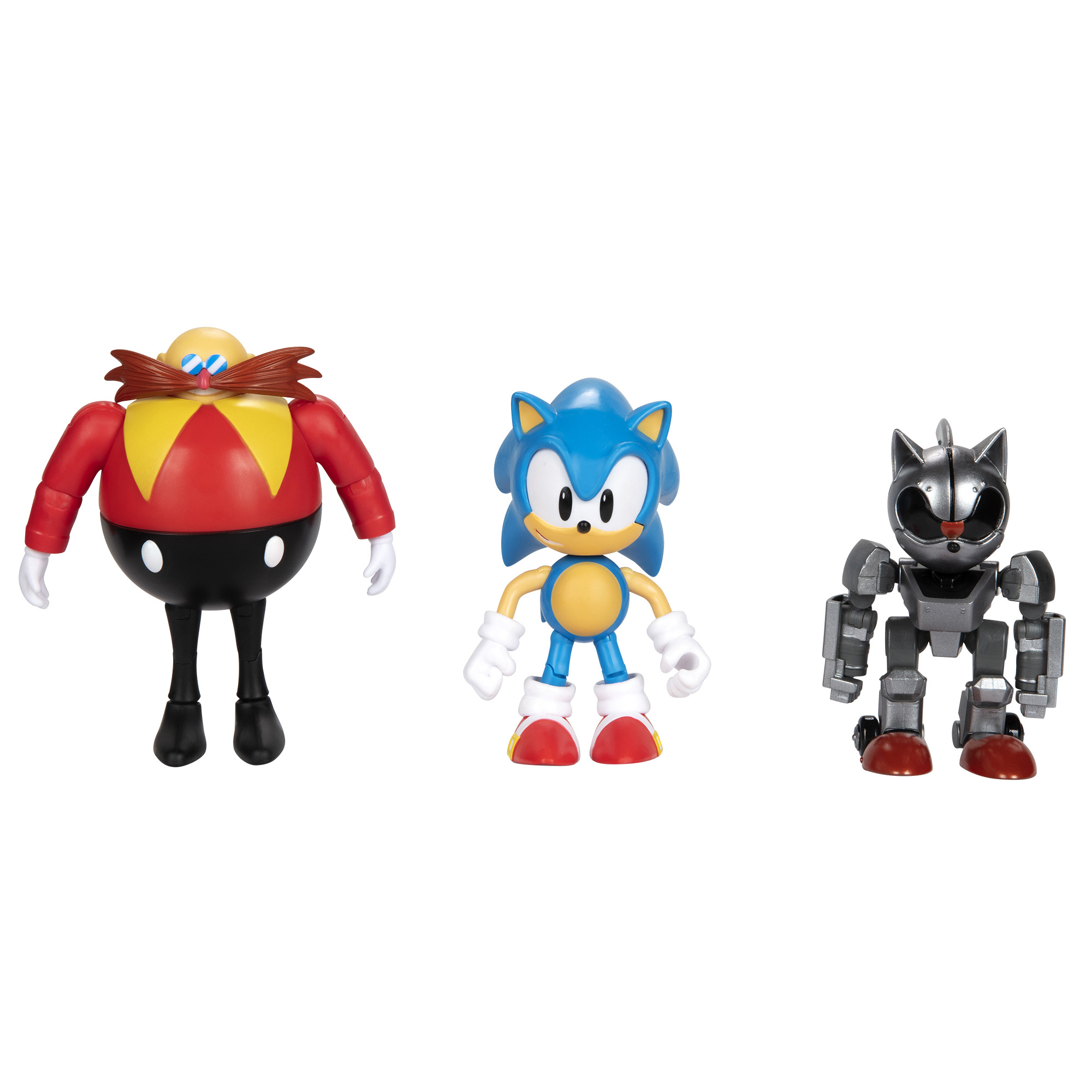 Sonic Action Figures snodabili 30° Anniversario, 10 cm - Sonic