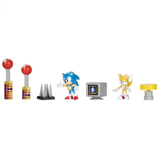 Sonic Set Diorama con Action Figures da 6 cm - Sonic