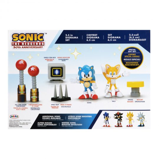 Sonic Set Diorama con Action Figures da 6 cm - Sonic