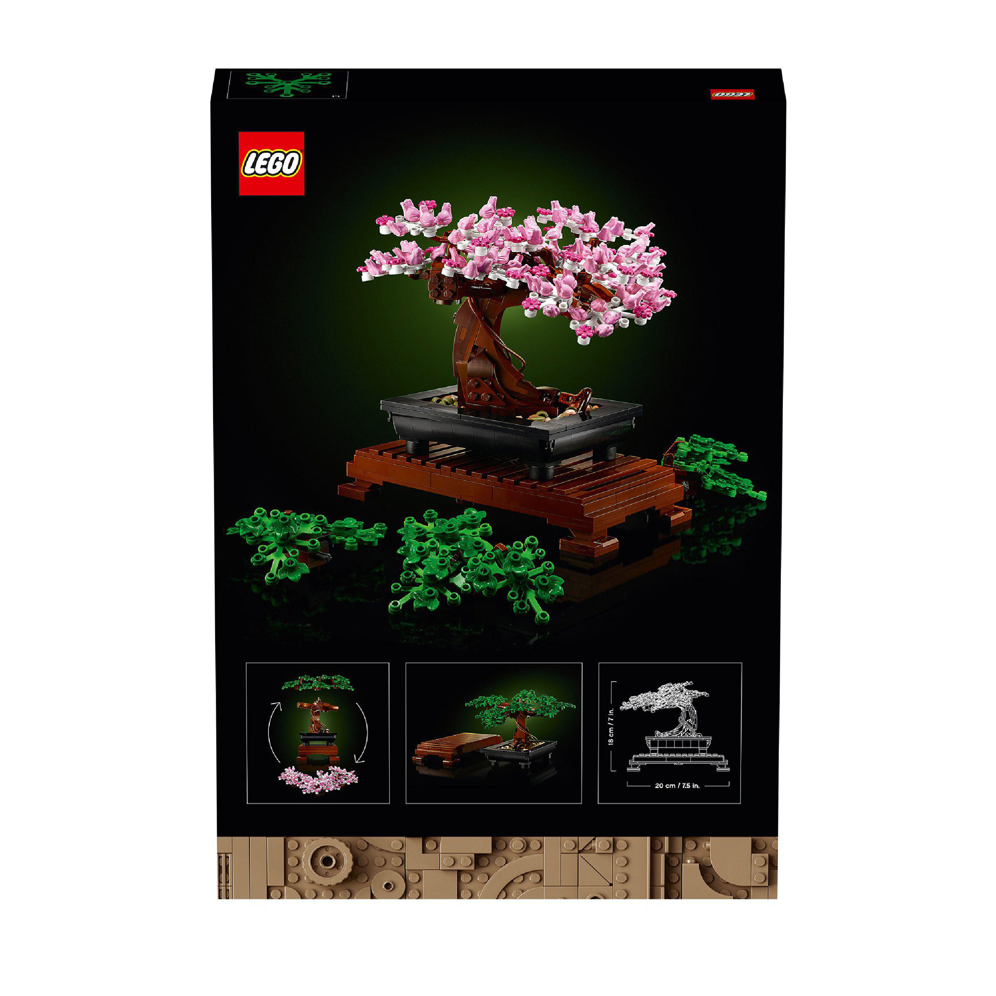 LEGO Icons 10281 Albero Bonsai, Botanical Collection - LEGO