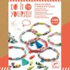 Scatola per creare braccialetti Pop and Colourful - Djeco