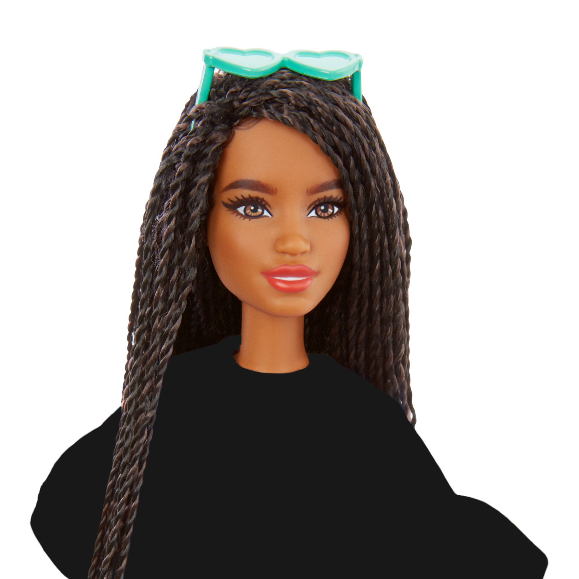 Barbie Styled By You con capelli castani con treccine - Barbie