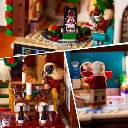 LEGO Ideas Mamma ho perso l'aereo, casa di Kevin Mccallister, con 5 minifigure, 21330 - LEGO