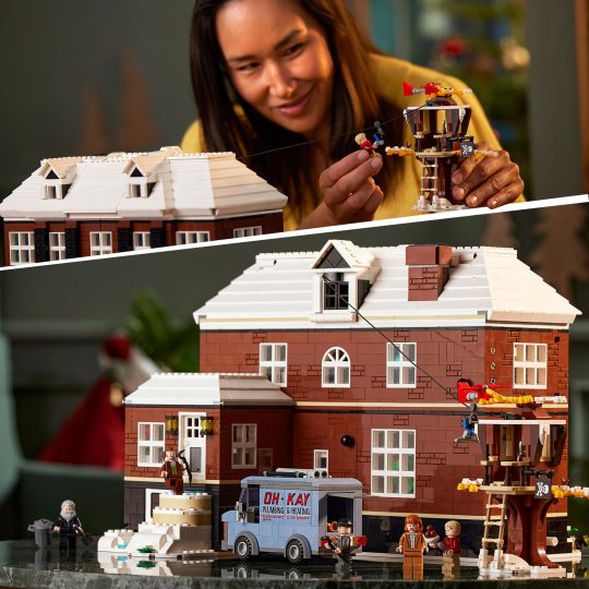 LEGO Ideas Mamma ho perso l'aereo, casa di Kevin Mccallister, con 5 minifigure, 21330 - LEGO
